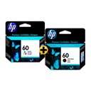 Ver imagem 1 de Kit Cartucho Hp 60 Cc640wb Preto e 60 Cc643wb Color
