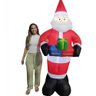 Papai Noel Inflavel Natal Natalino Grande 2 Metros 40 Cm Festa Enfeite Decoraçao Casa Loja Fim de An - 3