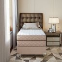 Ver imagem 7 de Cama Box Solteiro 88x188x63cm Molas Ensacadas Sonhare Montreal
