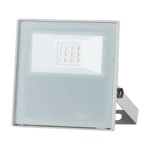 Refletor Taschibra Led Tr Slim 10w Verde Branco Bivolt