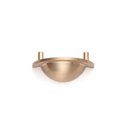 Ver imagem 2 de Puxador Shell Gold Escovado Zen Zp4318.b00 - 64 Mm