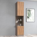 Ver imagem 1 de Mesa De Cabeceira Modulo Direito 2 Portas 1 Gaveta San Diego