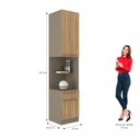 Ver imagem 4 de Mesa De Cabeceira Modulo Direito 2 Portas 1 Gaveta San Diego