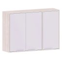 Ver imagem 1 de Armário Aéreo para Cozinha 120 Cm 3 Portas Atenas Cinza Cristal