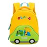Mochila Escolar Infantil Dinossauro Unisex Costas - Envio Já:Dinossauro/Amarelo - 9