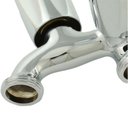 Ver imagem 3 de Torneira para Máquina de Lavar C50 Cerâmico 1-4 de Volta Parede Metal Cromado Saída Dupla Liege