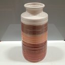 Ver imagem 2 de Vaso Decorativo Enfeite Casa Cerâmica 30x14x14cm Marrom