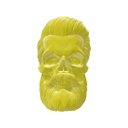 Ver imagem 2 de Caveira Barber Shop Barbearia Decoração 3d:amarelo