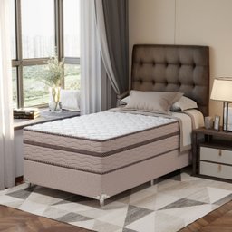 Cama Box Solteirão 108x198x63cm Molas Ensacadas Sonhare  - 2