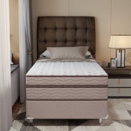 Cama Box Solteirão 108x198x63cm Molas Ensacadas Sonhare  - 7