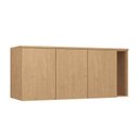 Ver imagem 1 de Módulo Aéreo para Quarto 3 Portas Elegance Marrom/Angelin