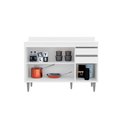 Ver imagem 6 de Conjunto Balcão de Cozinha com Tampo Pursat Mdp/bp Branco G96 - Gran Belo