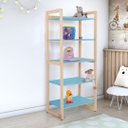 Ver imagem 1 de Prateleira Multiuso Sala Quarto Organização Moderna:azul