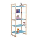 Ver imagem 2 de Prateleira Multiuso Sala Quarto Organização Moderna:azul