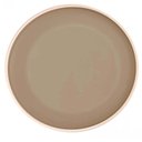 Ver imagem 1 de 24 Pratos Rasos Melamina Bege 27cm Servir Mesa Posta Restaurante Buffet Wolff Class