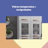 Cozinha Completa 14 Portas 2 Gavetas 5 Vidros Mirage New  - 8