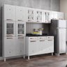 Cozinha Completa 14 Portas 2 Gavetas 5 Vidros Mirage New  - 2
