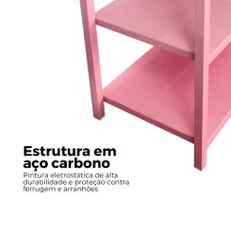 Sapateira Banco Strassis Design Sd-3503-60 Rosa - 6