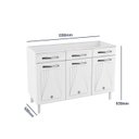 Ver imagem 4 de Balcão de Cozinha em Aço Triplo Star New Telasul Branco
