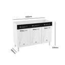 Ver imagem 5 de Balcão de Cozinha Aço Triplo Star New Telasul Branco/Preto