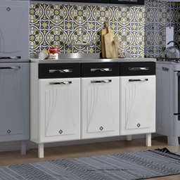 Balcão de Cozinha Aço Triplo Star New  - 2