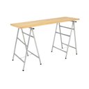 Ver imagem 4 de Cavalete Reforçado Dobrável 125x80cm Zincado Nv325