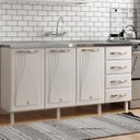 Ver imagem 3 de Balcão de Cozinha Aço Triplo Star New