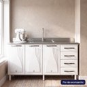 Ver imagem 3 de Balcão de Cozinha Aço Triplo Star New Branco