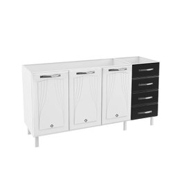 Balcão de Cozinha Aço Triplo Star New  - 5