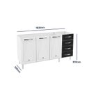 Ver imagem 6 de Balcão de Cozinha Aço Triplo Star New 