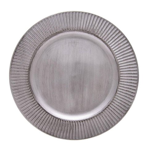 Sousplat Copa e Cia Galles Radial Silver