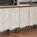 Ver imagem 2 de Balcão Simples Greta 50 Cm 1 Porta em Mdf - Casajá - Crema