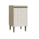 Ver imagem 1 de Balcão Simples Greta 50 Cm 1 Porta em Mdf - Casajá - Crema