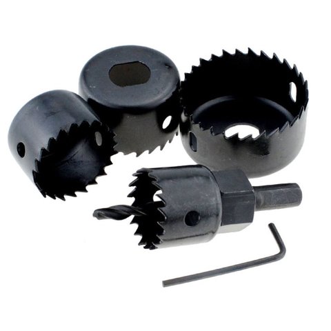 Jogo Kit Serra Copo 6 Peças para Madeira Pvc Gesso