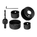 Ver imagem 3 de Jogo Kit Serra Copo 6 Peças para Madeira Pvc Gesso
