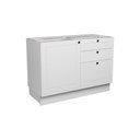 Ver imagem 1 de Balcão de Cozinha Évora Ph 3117 C/ 1 Porta e 3 Gavetas S/ Tampo 120cm Branco - Herval