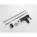 Ver imagem 2 de Torneira Misturador Monocomando Banheiro Baixa Preta 6007ap Luuk Young