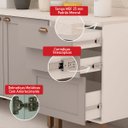 Ver imagem 6 de Armário de Cozinha Genialflex Iluminata Flora Branco Fendi