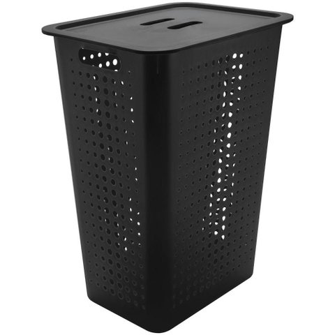 Cesta de Roupas ou 47L com Tampa