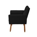 Ver imagem 3 de Poltrona Stella Suede Preto