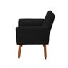 Poltrona Stella Suede Preto - 3