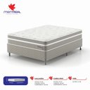 Ver imagem 3 de Cama Box Casal 138x188x51cm Molejo Verticoil Milani Fx Yescasa
