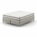 Ver imagem 1 de Cama Box Queen 158x198x51cm Molejo Verticoil Milani Fx Yescasa