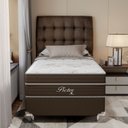 Ver imagem 6 de Cama Box Solteirão 108x198x71cm Molas Ensacadas Pictor Montreal