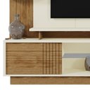 Ver imagem 4 de Estante Painel Home para Tv 65" Vinhedos Off White/amêndoa- Mabe Magazine