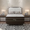 Ver imagem 6 de Cama Box Casal 138x188x71cm Molas Ensacadas Pictor Montreal