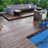 Deck Régua em Wpc Cor Ipê 0,406m² (2,90m X 14cm) - 2