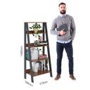 Ver imagem 5 de Estante de Livros 61cmx140cm Escada 4 Prateleiras Tok YesCasa