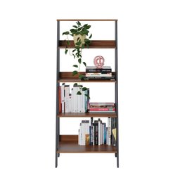 Estante para Livros Escada 140cmx61cm 4 Prateleiras Tok Yescasa - 4