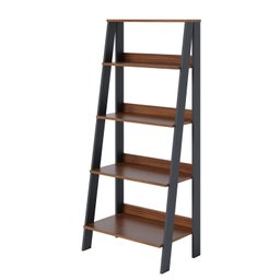 Estante para Livros Escada 140cmx61cm 4 Prateleiras Tok Yescasa - 6
